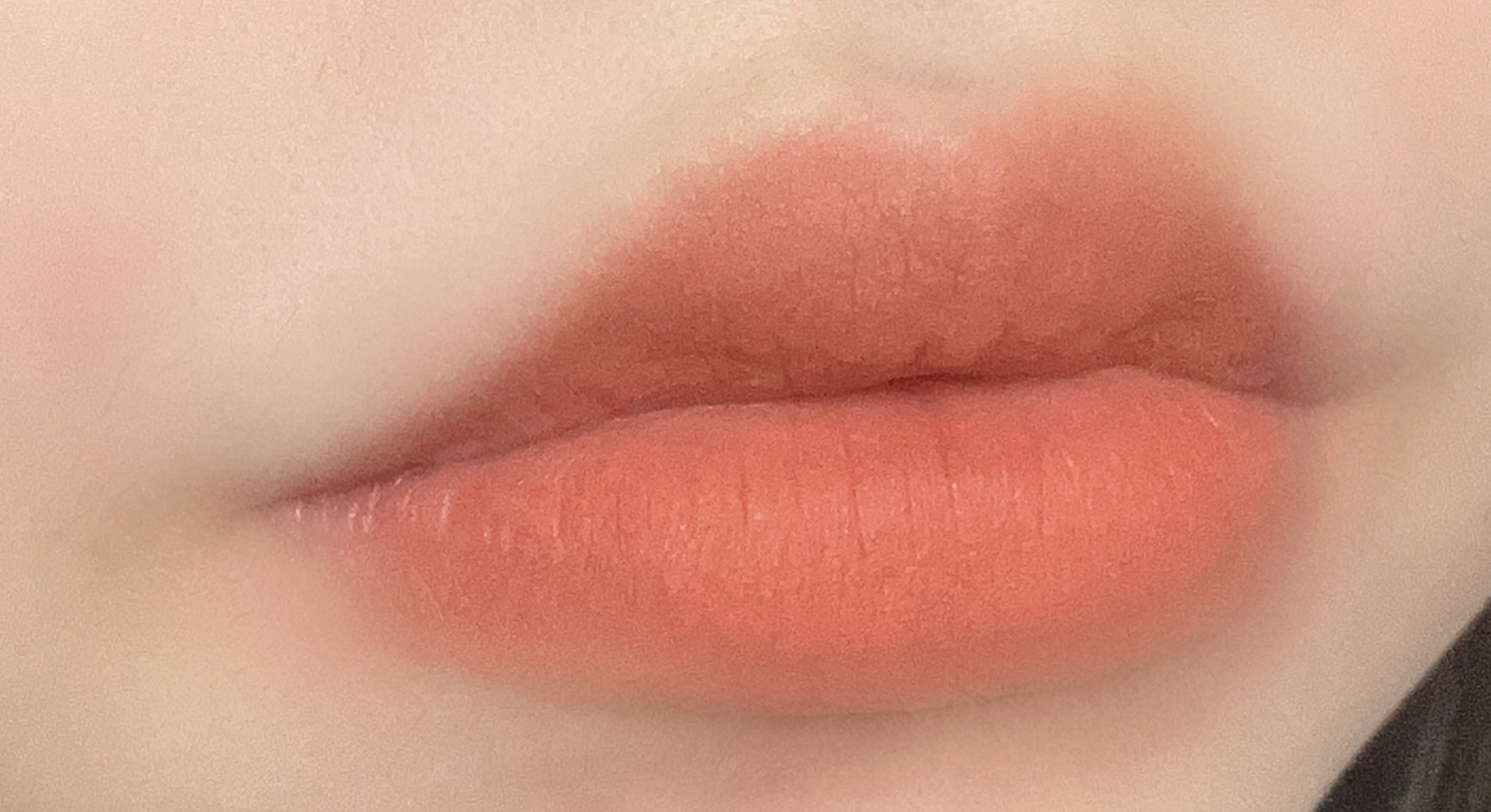 スーパーマットリップ＆チークマッド/INTO U/口紅を使ったクチコミ（2枚目）