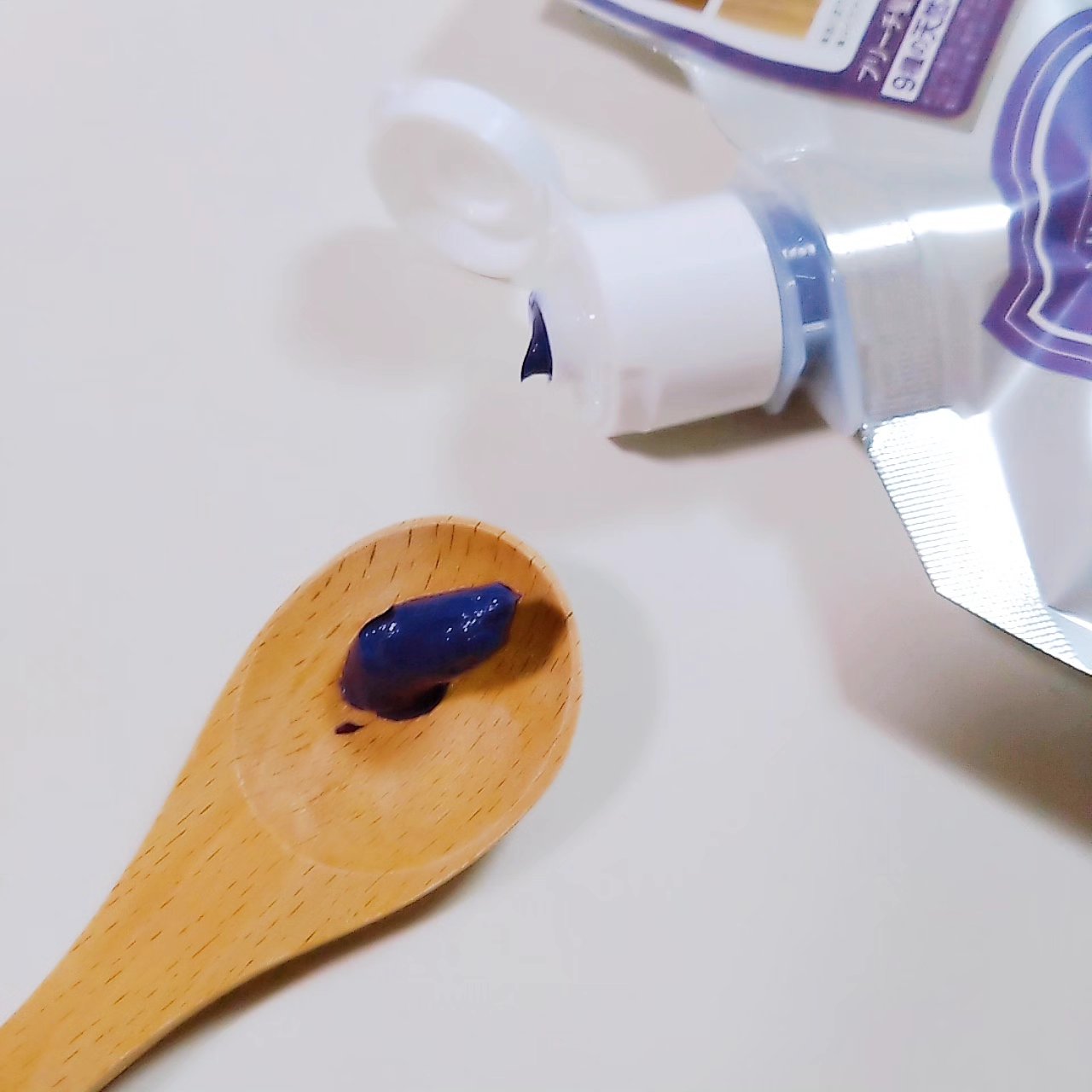 パープルクリームシャンプー/creme de Ann/市販シャンプーを使ったクチコミ（2枚目）