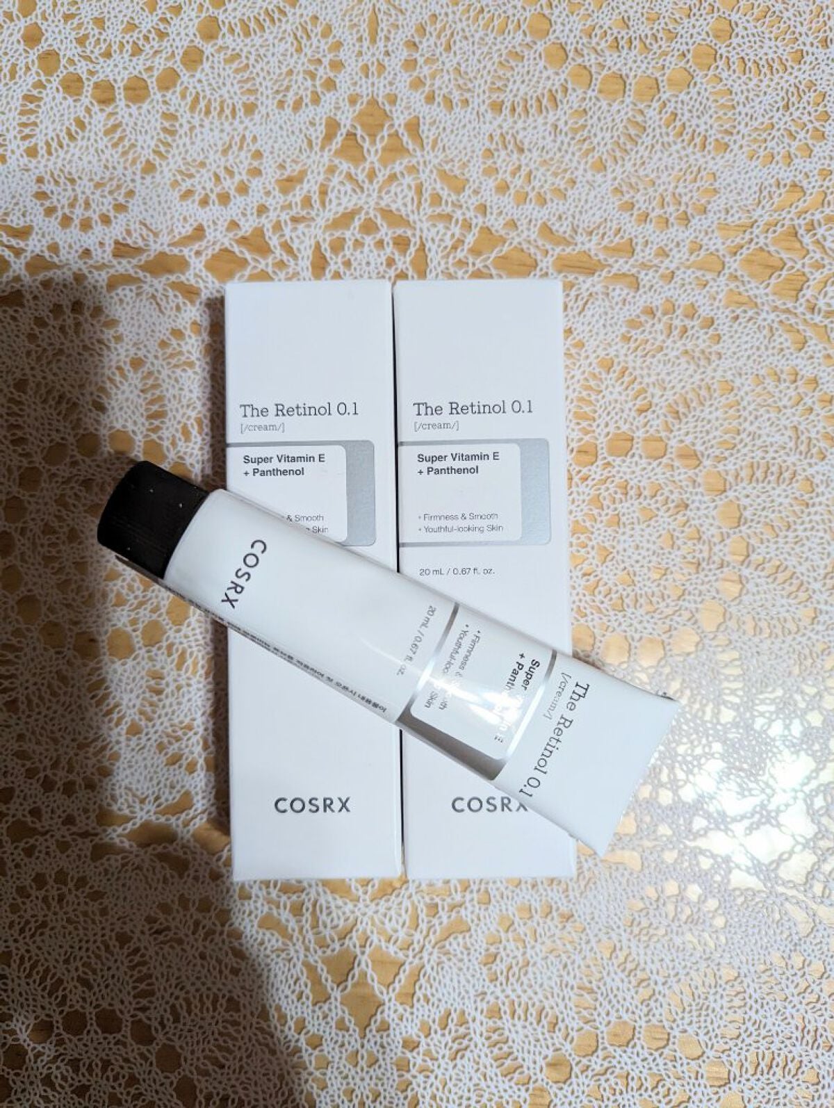 モトモトモト✳️フォロバ100💕いいね返し💛 on LIPS 「♦楽天購入品♦☆COSRXザ・レチノール0.1クリームLIPS..」(1枚目)