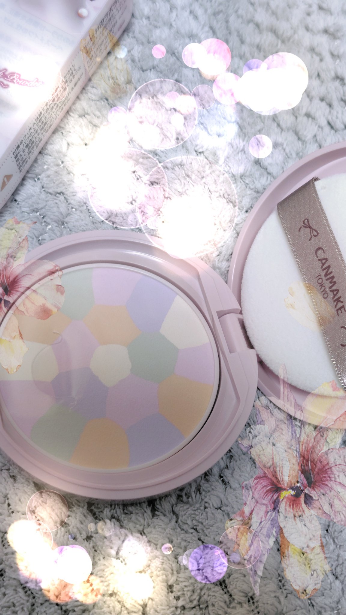 マシュマロフィニッシュパウダー　～Abloom～/キャンメイク/プレストパウダーを使ったクチコミ（3枚目）