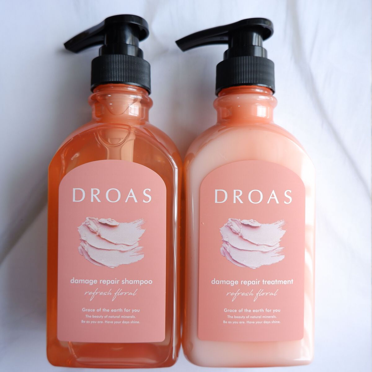 ダメージリペアシャンプー/トリートメント/DROAS/市販シャンプーを使ったクチコミ（1枚目）