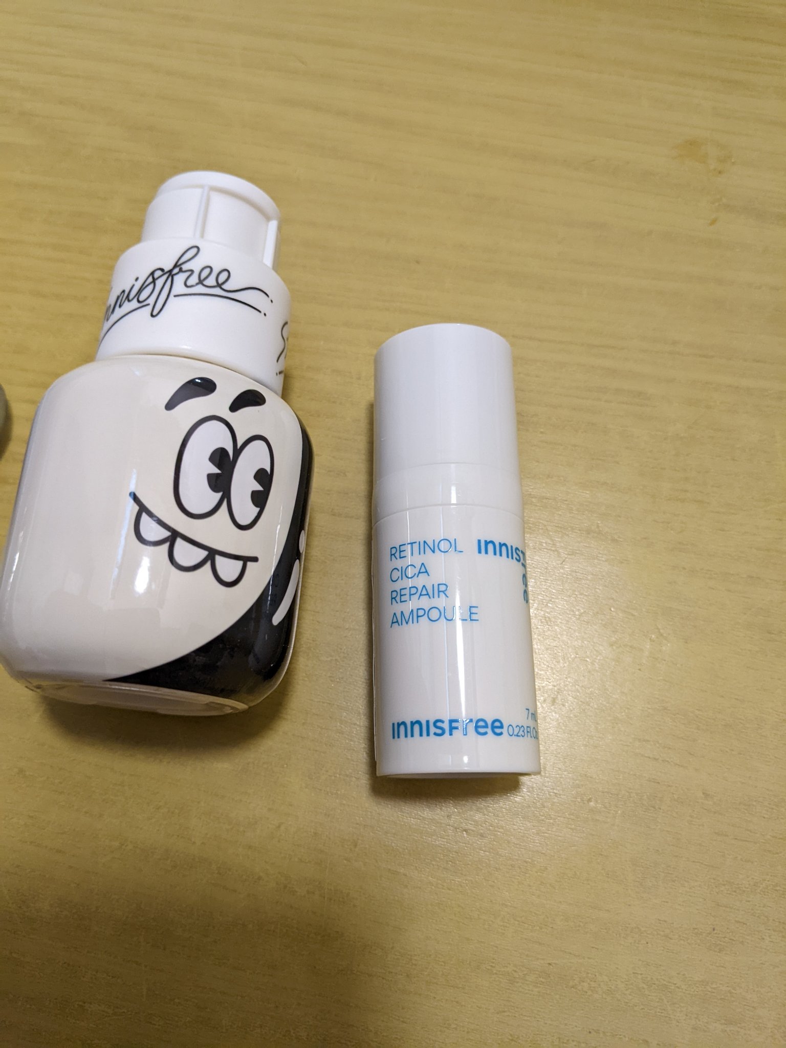 レチノール　シカ　リペア　セラム Steven Harrington × INNISFREEセット/innisfree/美容液を使ったクチコミ（1枚目）