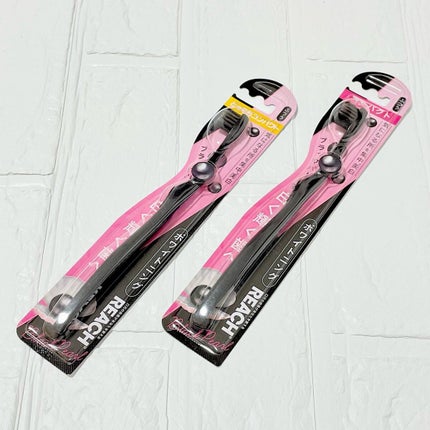 ホワイトニング ブラックパール/リーチ/歯ブラシを使ったクチコミ(1枚目)