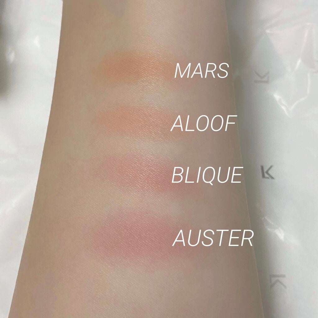 ジャストチーク/Laka/パウダーチークを使ったクチコミ(3枚目)