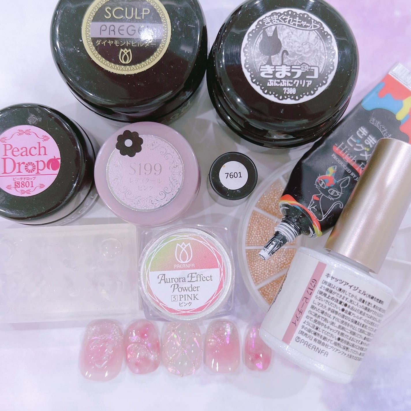 なかやまちえこ on LIPS 「ネイルスクールtriciaジェルアートレッスン⠀@nailsc..」(8枚目)