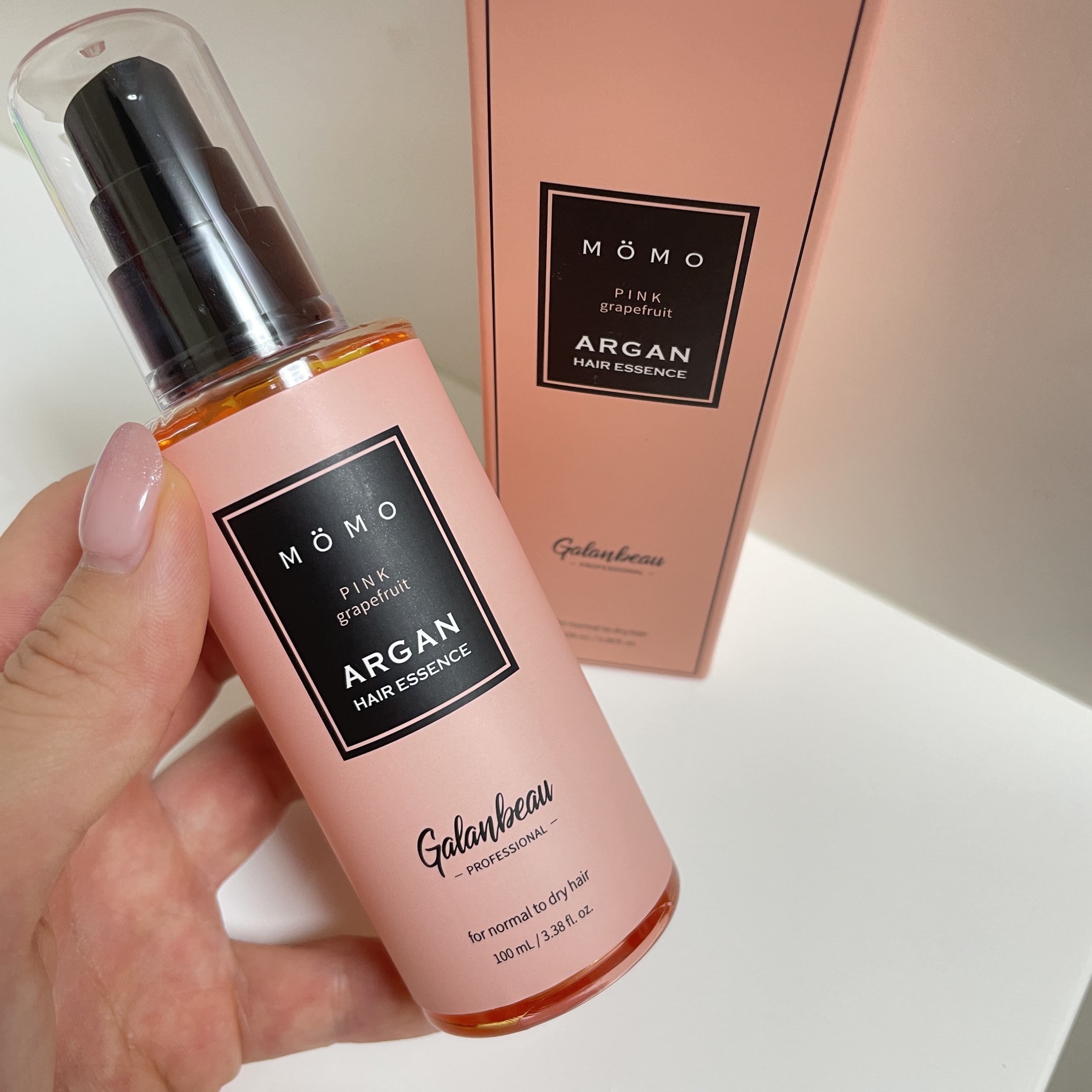 モモアルガンヘアエッセンス/ガランビュー/ヘアオイルを使ったクチコミ（1枚目）