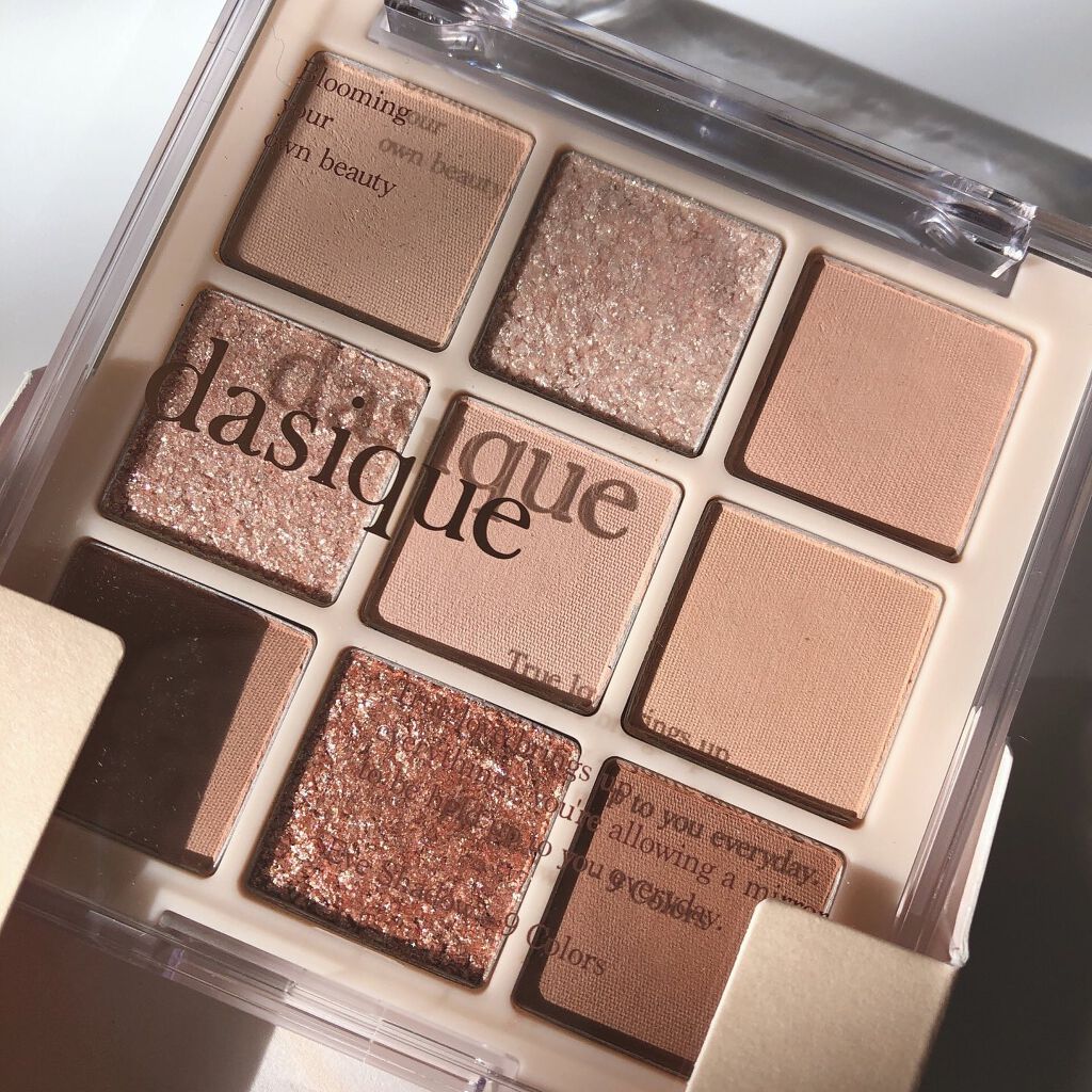 シャドウパレット/dasique/アイシャドウパレットを使ったクチコミ(1枚目)