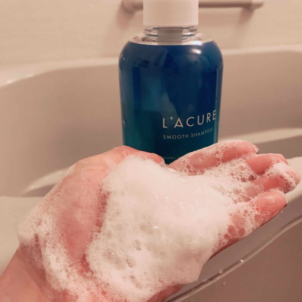 スムースシャンプー／スムーストリートメント/L'ACURE/市販シャンプーを使ったクチコミ（3枚目）