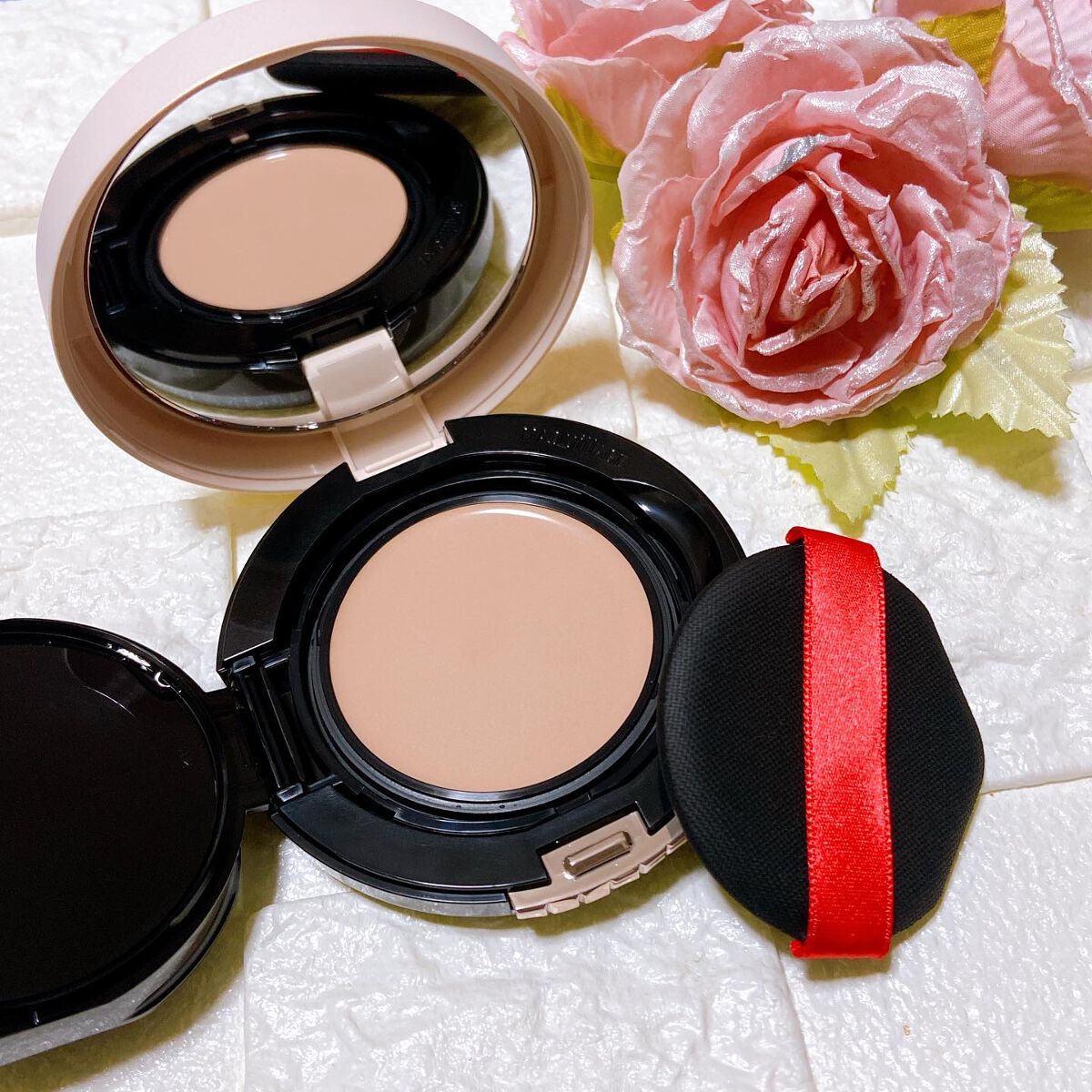 ドラマティッククッションジェリー/マキアージュ/クッションファンデーションを使ったクチコミ(3枚目)