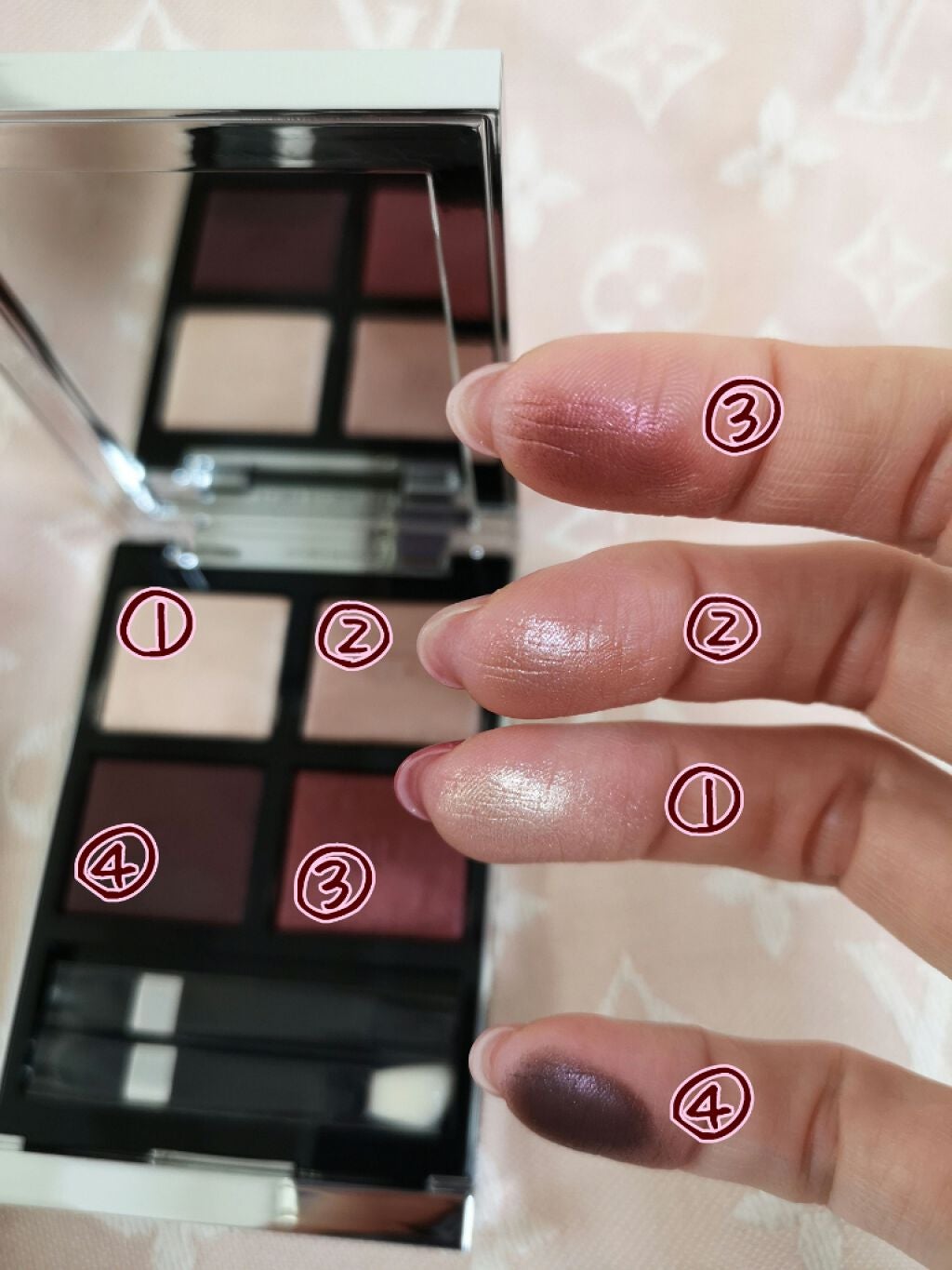 アイ カラー クォード/TOM FORD BEAUTY/アイシャドウパレットを使ったクチコミ(2枚目)