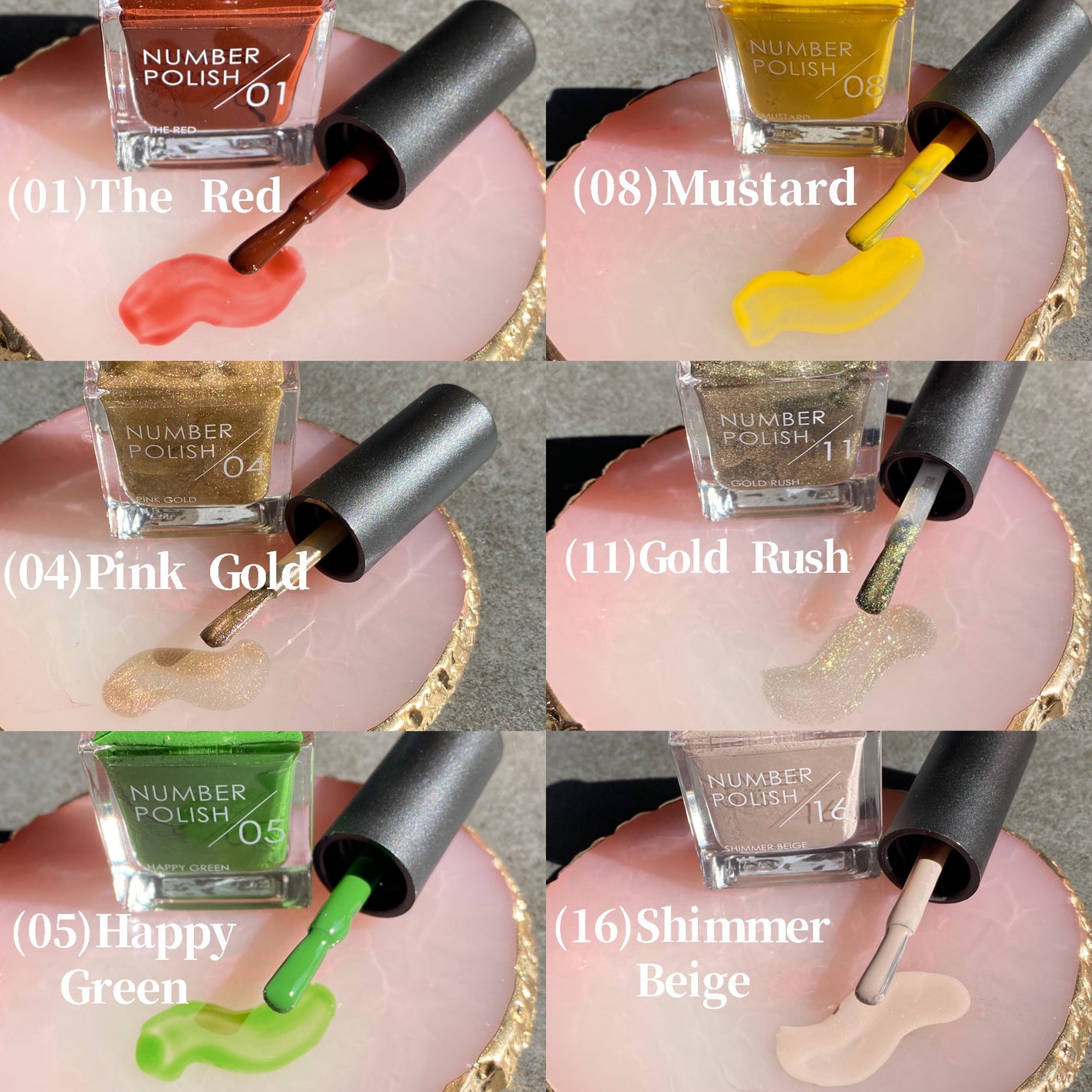 NUMBER POLISH /D-UP/マニキュアを使ったクチコミ(4枚目)