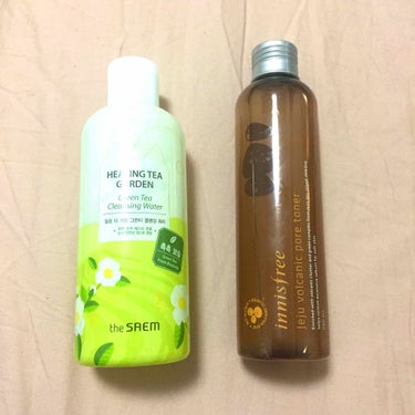 寒〜い冬用、朝洗顔セットです❄️

★Green Tea Cleansing Water (the SAEM)

しっかり落ちて、でも潤うクレンジングウォーター。朝の洗顔代わりにも夜のメイク落としにも使