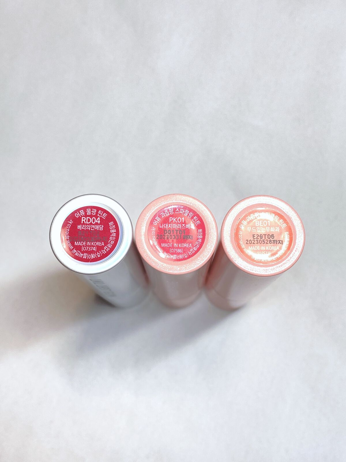 アピュー ウォーターライト ティント/A’pieu/リップティントを使ったクチコミ(2枚目)