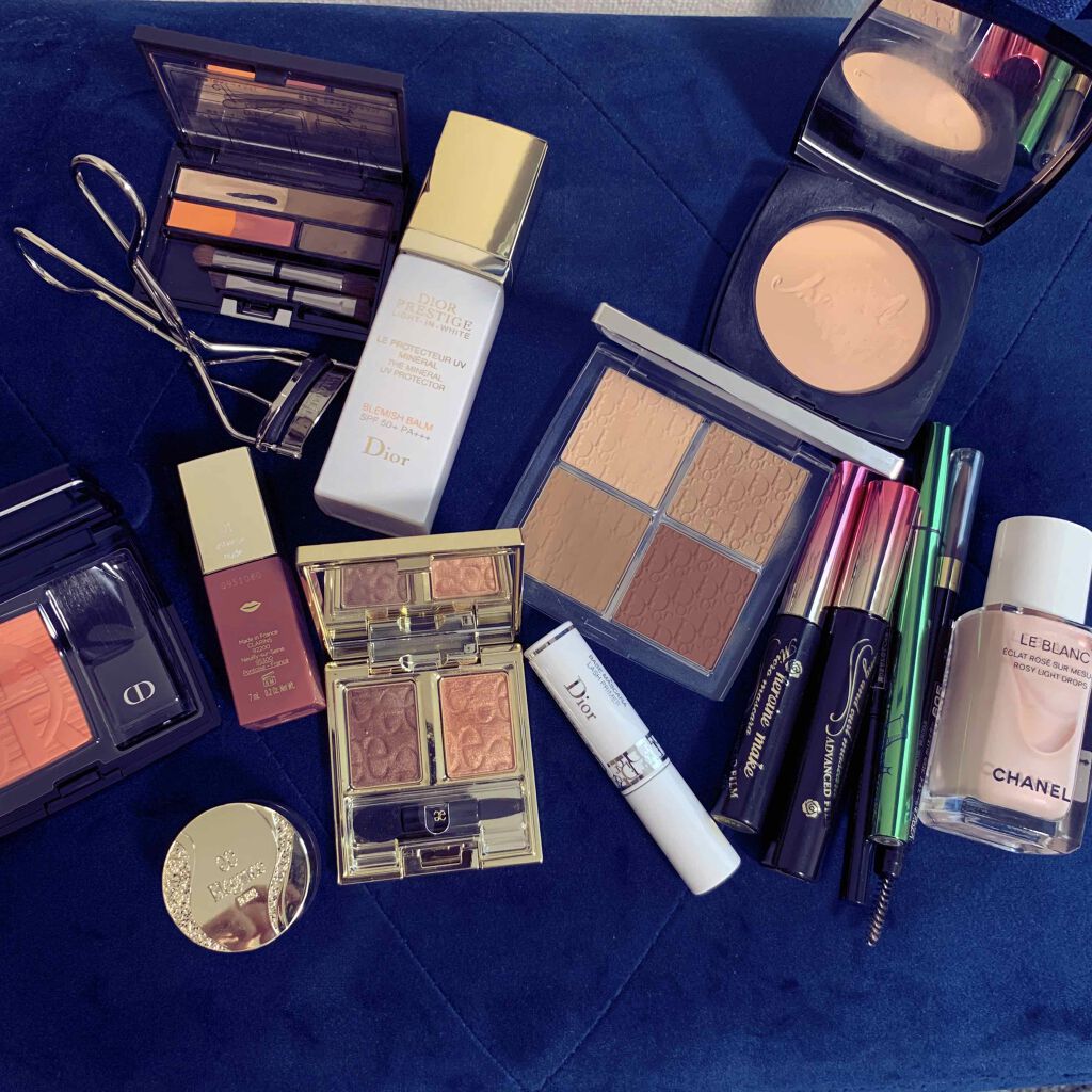 ル ブラン ロージー ドロップス/CHANEL/リキッドハイライトを使ったクチコミ（1枚目）