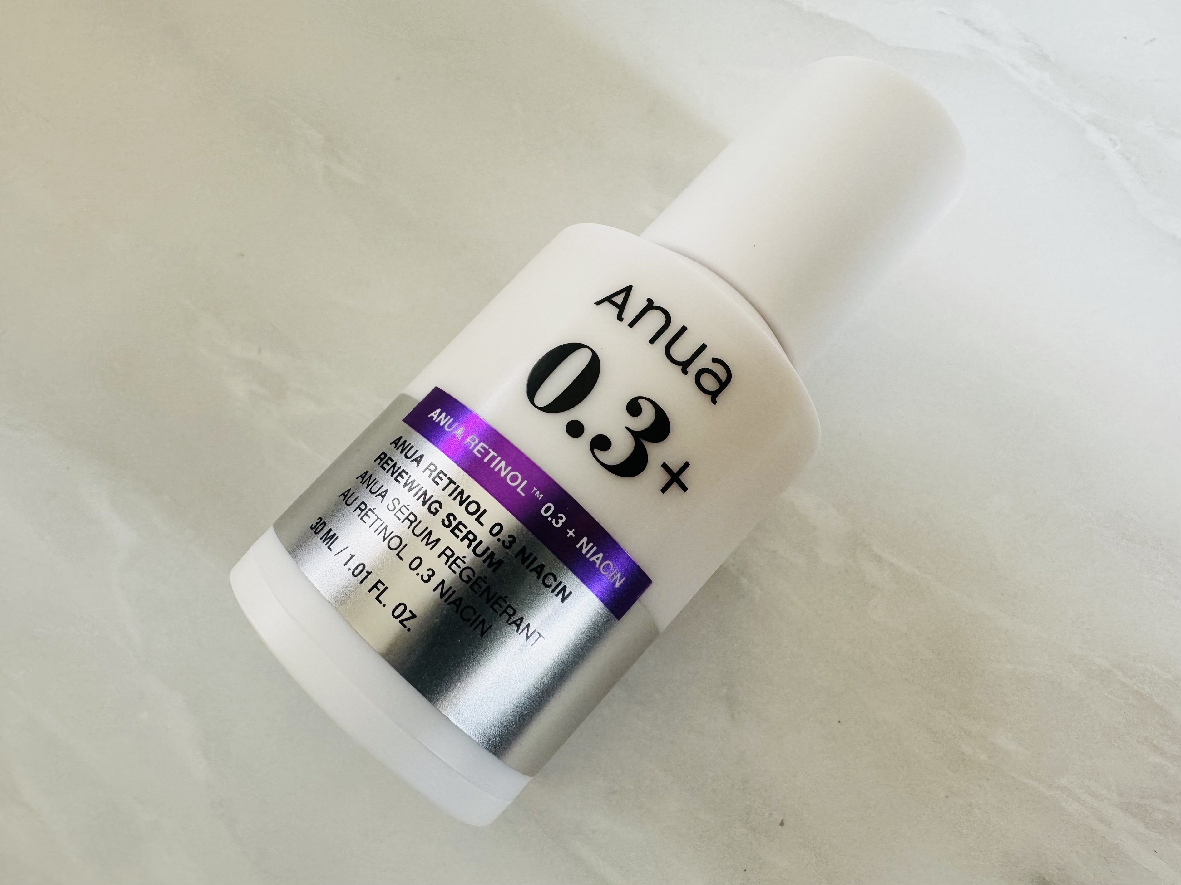 レチノール0.3 ナイアシンリニューイングセラム/Anua/美容液を使ったクチコミ（1枚目）