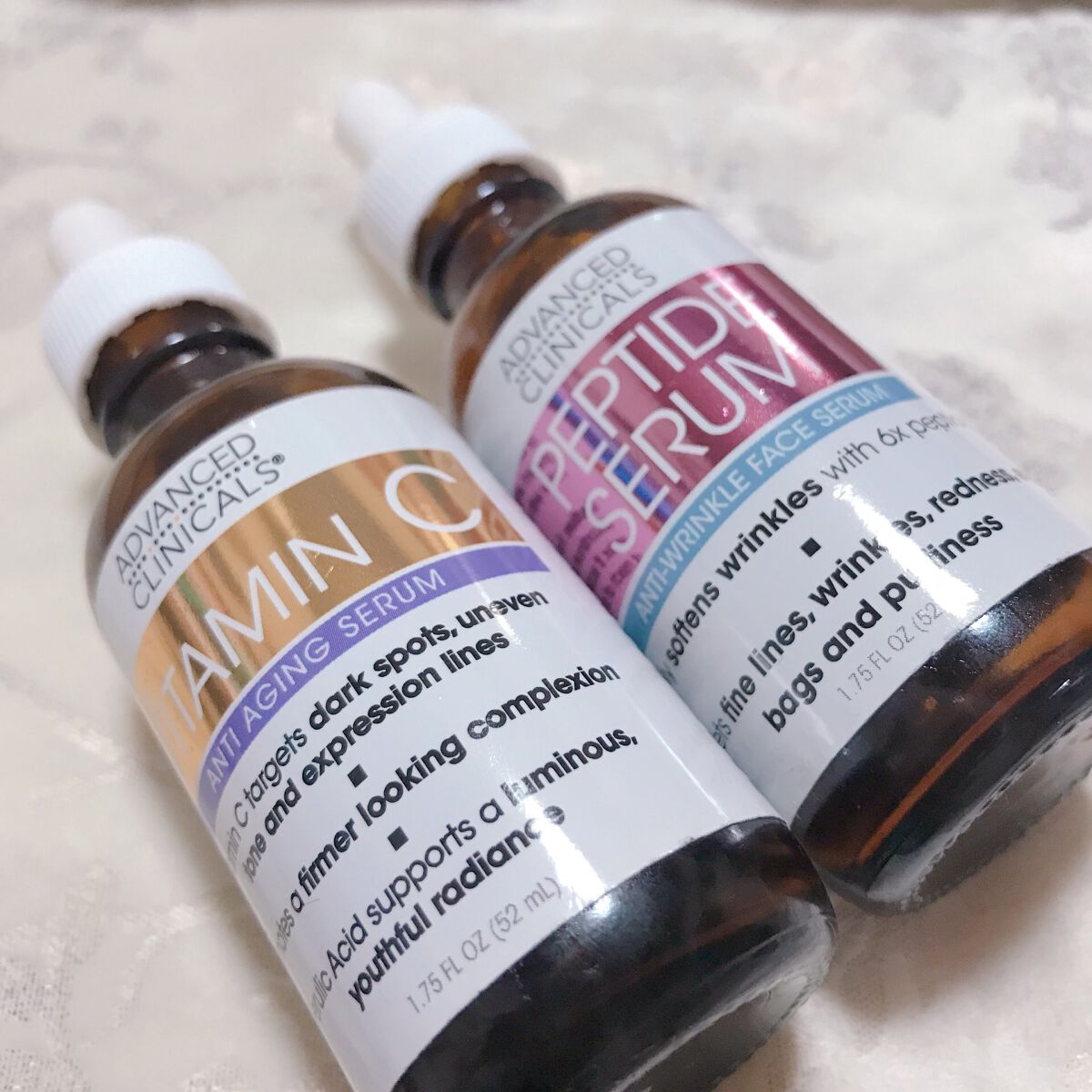 ビタミンCセラム/ADVANCED CLINICALS/美容液を使ったクチコミ（1枚目）