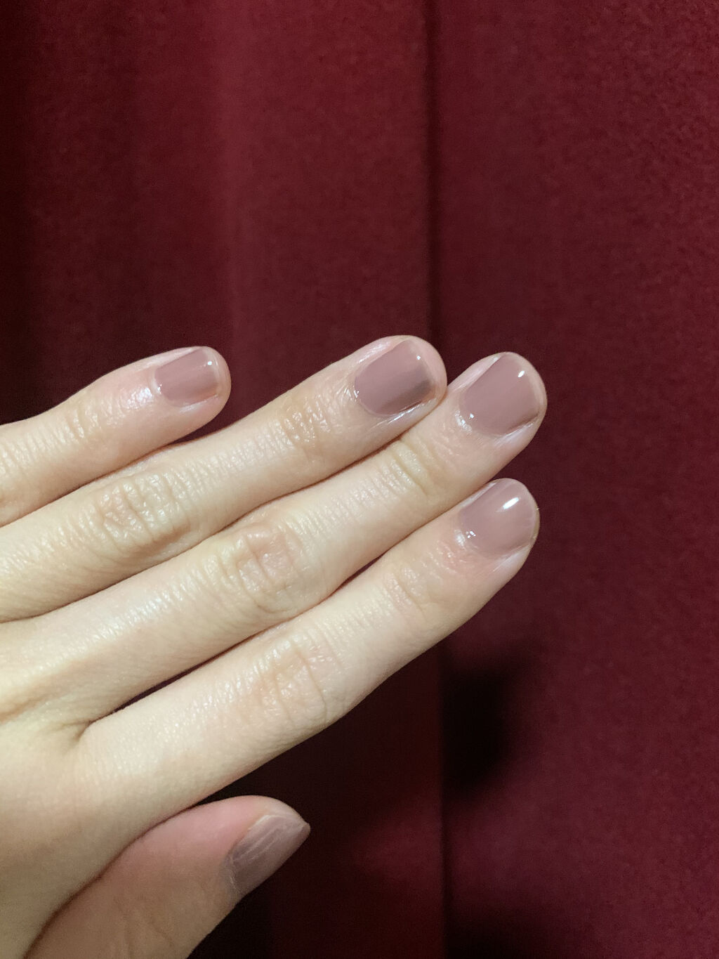 エクセル ネイルポリッシュ N NL06 ドライフラワー/excel/マニキュアを使ったクチコミ（3枚目）