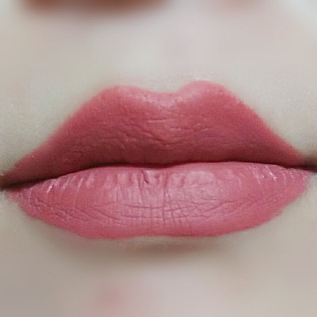 キューピッドリップ 02 フローラピンク/CYQ/口紅を使ったクチコミ（3枚目）