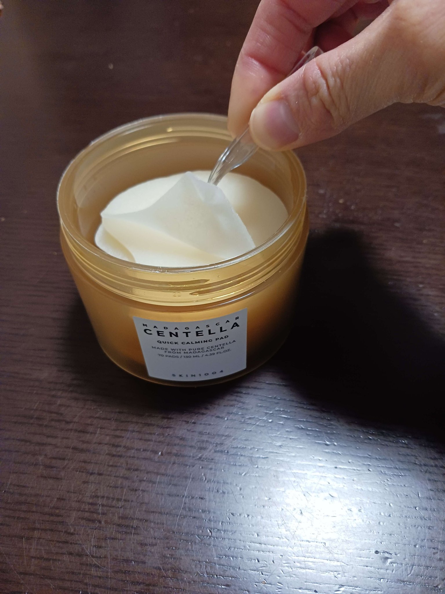 センテラ クイックカーミングパッド/SKIN1004/トナーパッドを使ったクチコミ（2枚目）