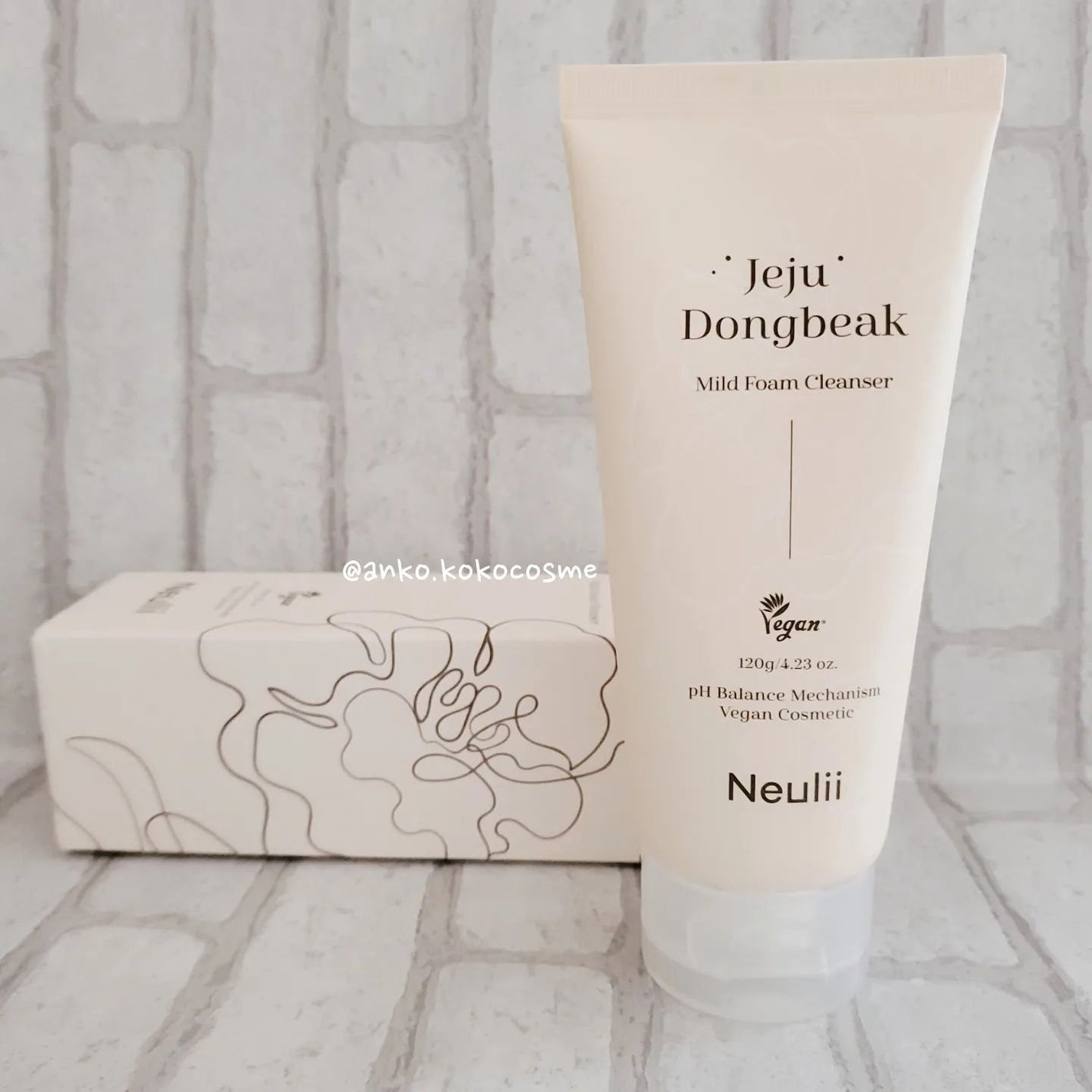 済州ツバキマイルドフォームクレンザー/Neulii/洗顔フォームを使ったクチコミ(1枚目)