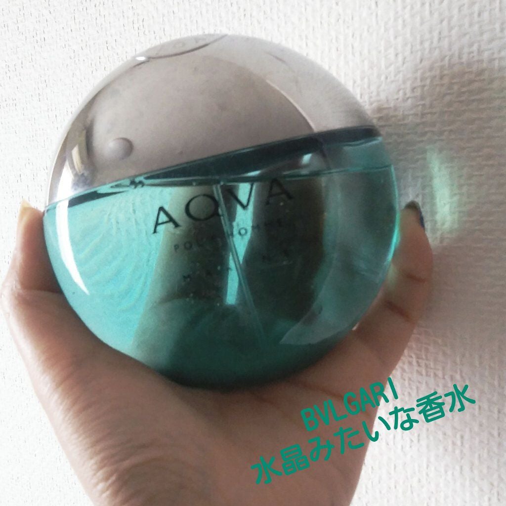アクア プールオム マリン オードトワレ/BVLGARI/香水(メンズ)を使ったクチコミ(1枚目)