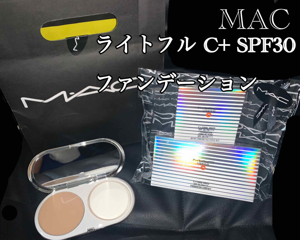 ライトフル C+ SPF 30 ファンデーション/M・A・C/パウダーファンデーションを使ったクチコミ（1枚目）