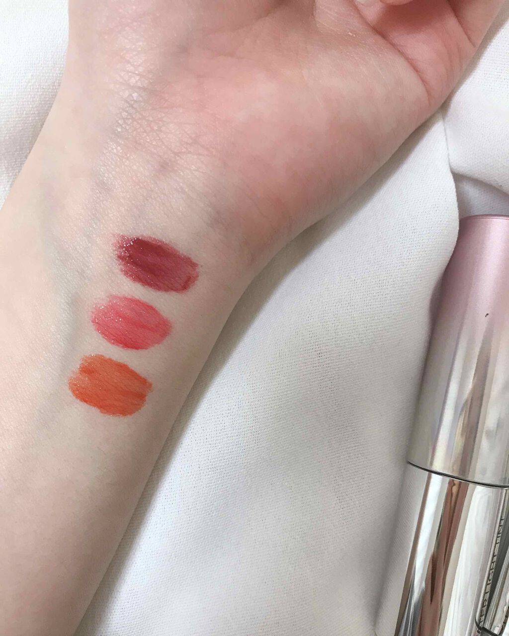 アピュー ウォーターライト ティント/A’pieu/リップティントを使ったクチコミ（3枚目）