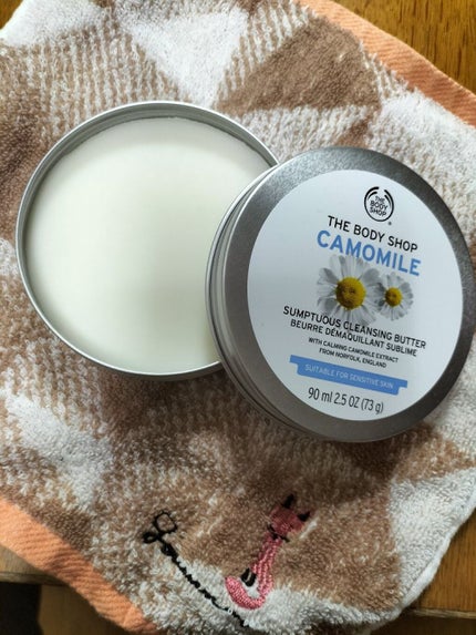 カモマイル サンプチュアス クレンジングバター/THE BODY SHOP/クレンジングバームを使ったクチコミ(1枚目)