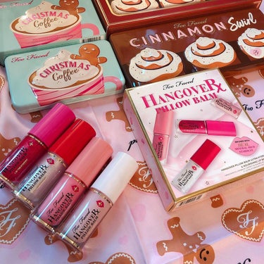 トゥーフェイスドハングオーバーピローバームリップトリートメントセット/Too Faced/リップケア・リップクリームを使ったクチコミ（2枚目）