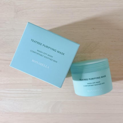 ティーツリーピュリファイングマスク/BONABELLA/洗い流すパック・マスクを使ったクチコミ(1枚目)