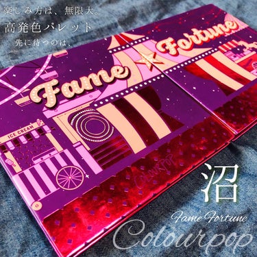 Fame Palette/ColourPop/アイシャドウパレットを使ったクチコミ（2枚目）