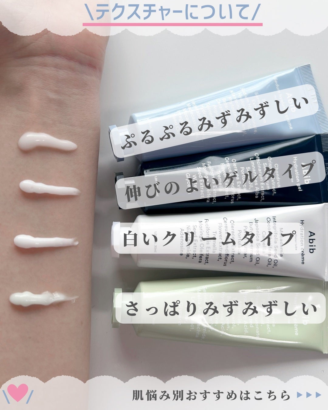 HYDRATION GEL WATER TUBE/Abib /フェイスクリームを使ったクチコミ(2枚目)