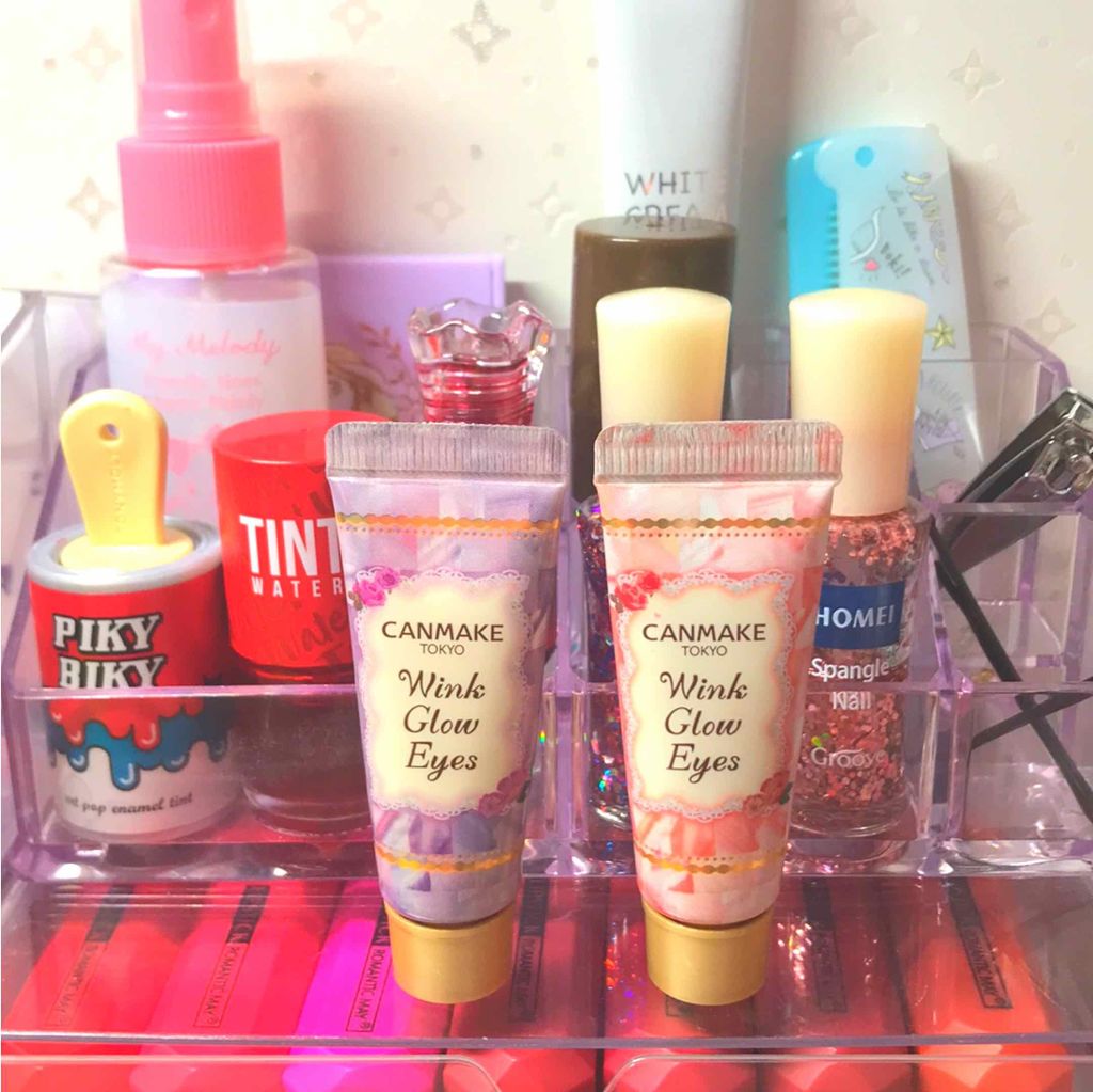 ウィンクグロウアイズ/キャンメイク/ジェル・クリームアイシャドウを使ったクチコミ(1枚目)