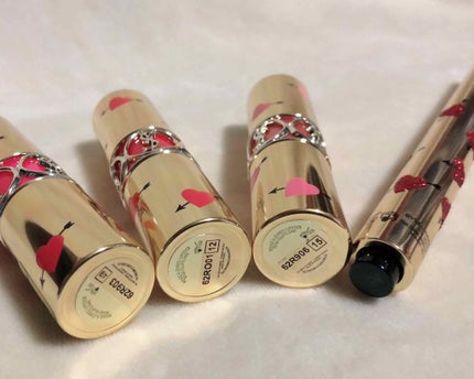 ルージュ ヴォリュプテ シャイン/YVES SAINT LAURENT BEAUTE/口紅を使ったクチコミ(3枚目)