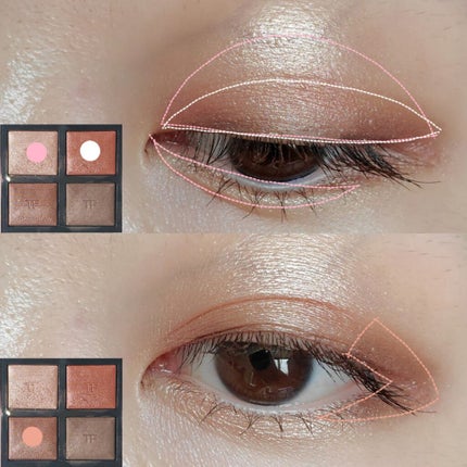 アイ カラー クォード/TOM FORD BEAUTY/アイシャドウパレットを使ったクチコミ(2枚目)