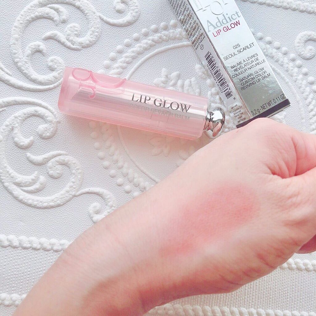 ディオール アディクト リップ グロウ 025 ソウル スカーレット（生産終了）/Dior/リップバームを使ったクチコミ（3枚目）