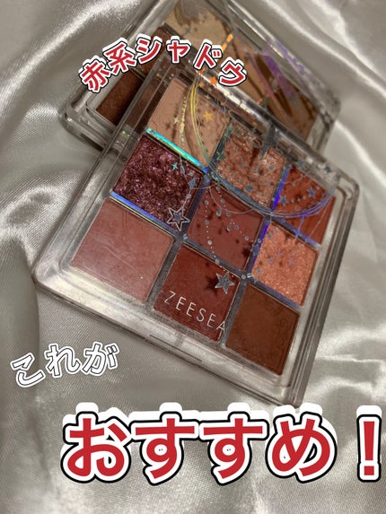 クォーツ 9色アイシャドウパレット(ドリームランドアイシャドウ)/ZEESEA/アイシャドウパレットを使ったクチコミ(1枚目)