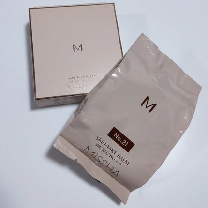 ミシャ M スキンフェイクバーム/MISSHA/クリーム・エマルジョンファンデーションを使ったクチコミ(2枚目)