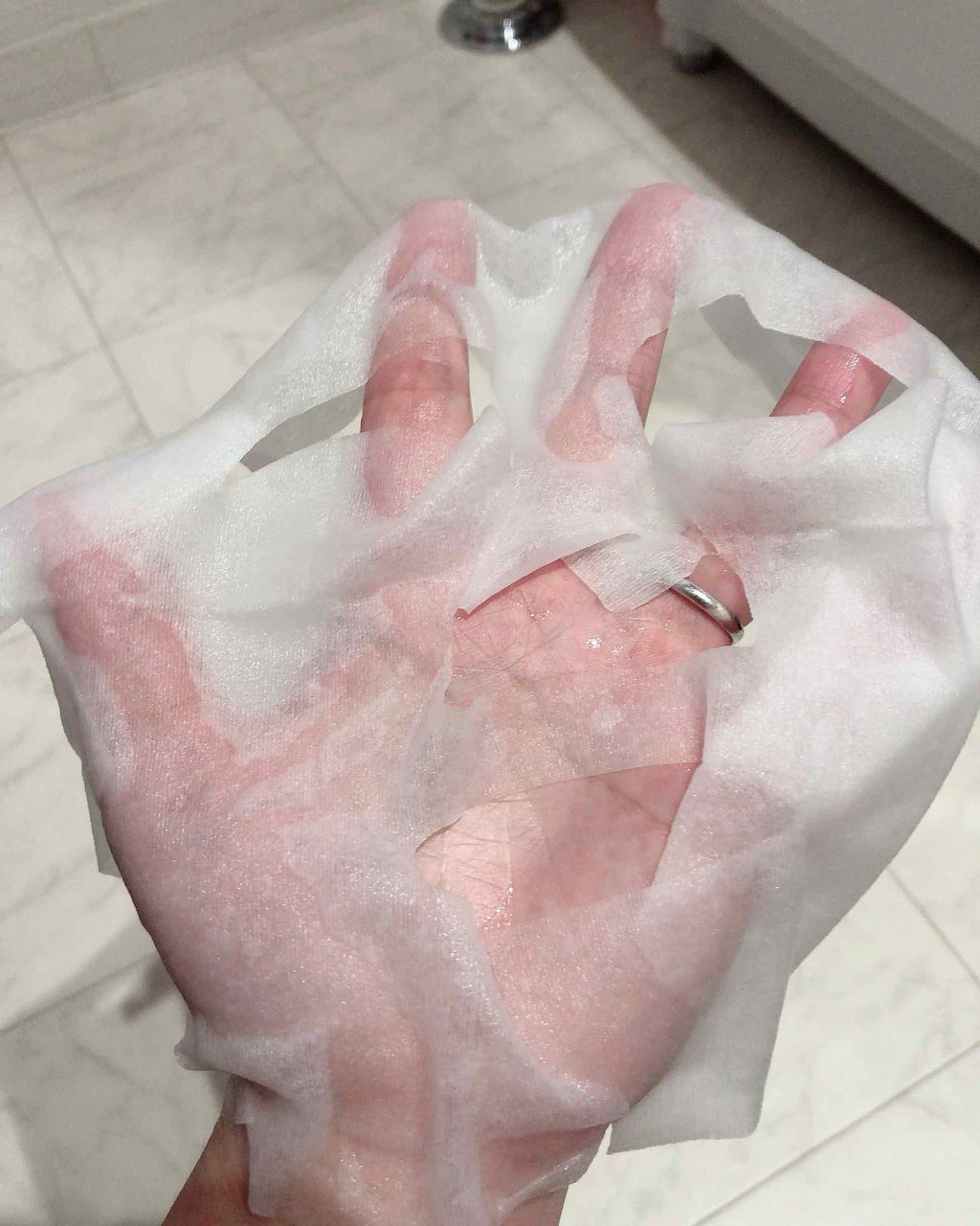 フルーツマスク りんご (さっぱり)/恵の本舗/シートマスク・パックを使ったクチコミ(3枚目)