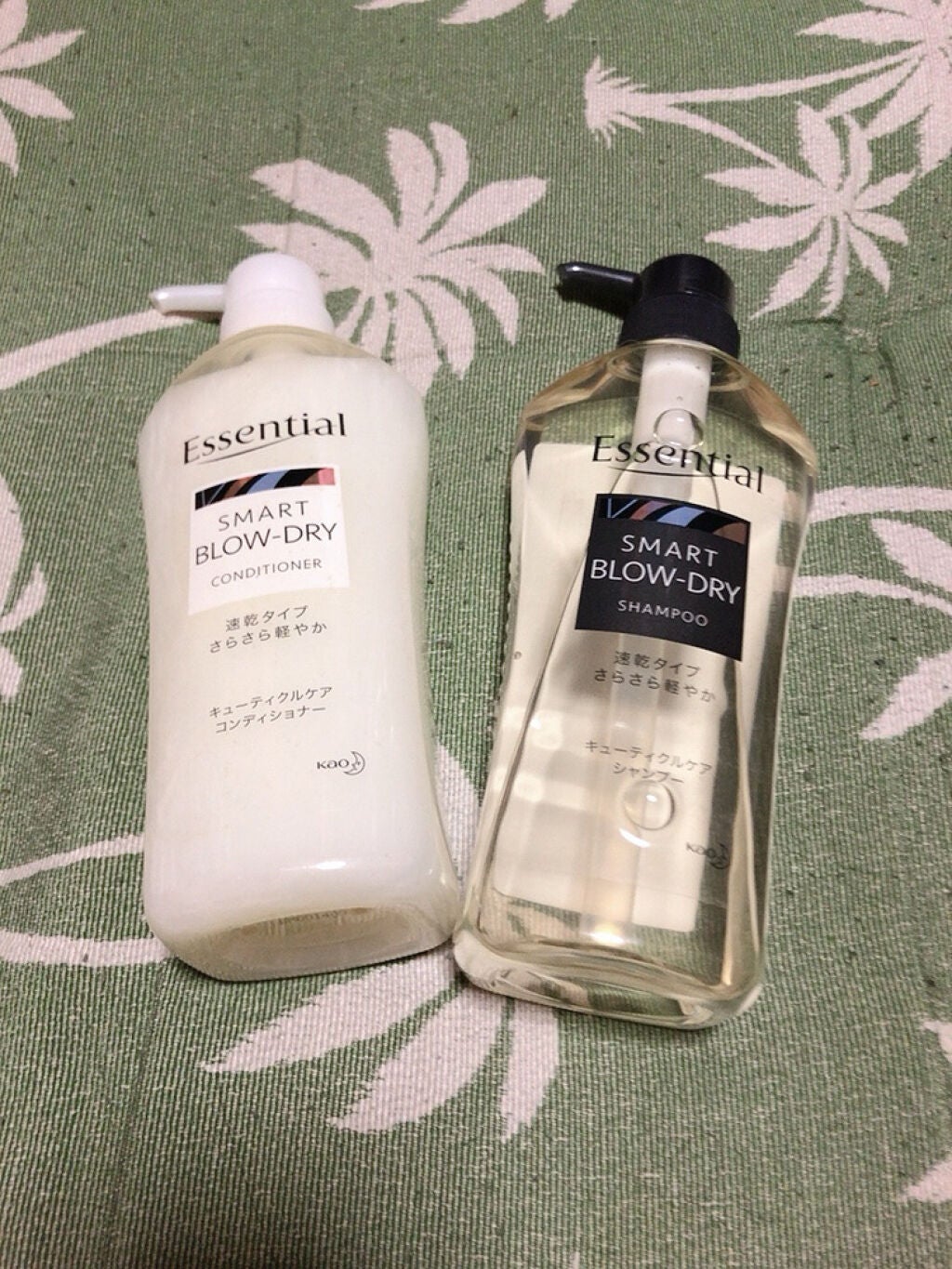 さらさら速乾 シャンプー/コンディショナー/エッセンシャル/市販シャンプーを使ったクチコミ(1枚目)