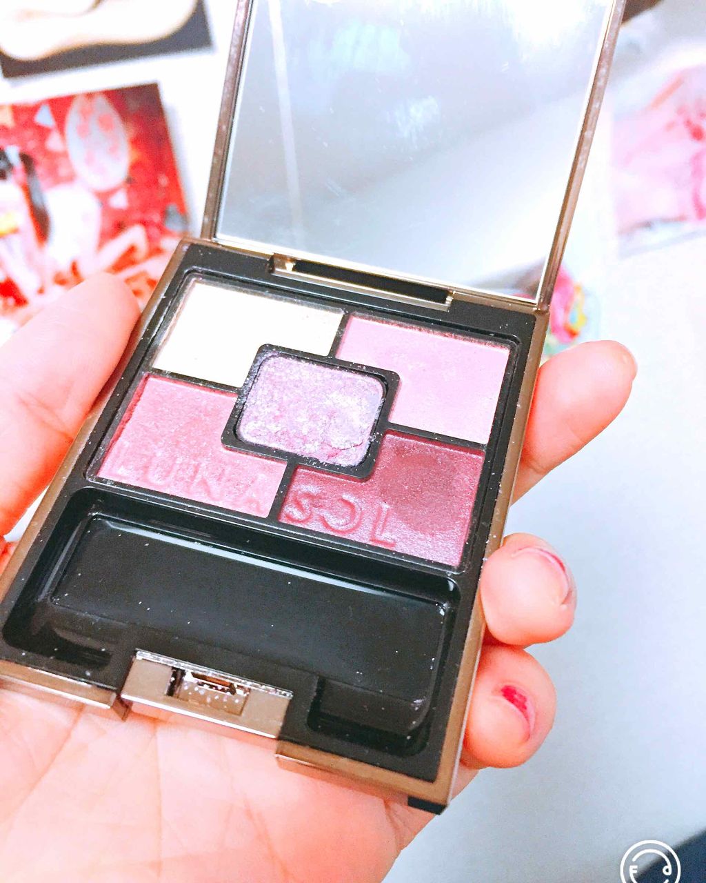 ジェミネイトアイズ/LUNASOL/アイシャドウパレットを使ったクチコミ(1枚目)