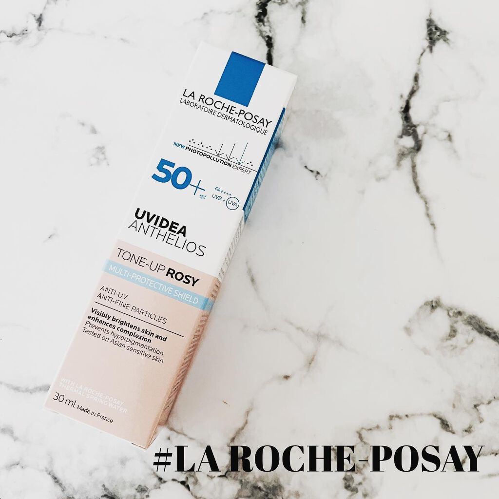 UVイデア XL プロテクショントーンアップ ローズ/ラ ロッシュ ポゼ/日焼け止めクリームを使ったクチコミ（1枚目）