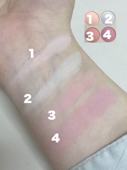 ブレンディングムードチーク/dasique/パウダーチークを使ったクチコミ(3枚目)