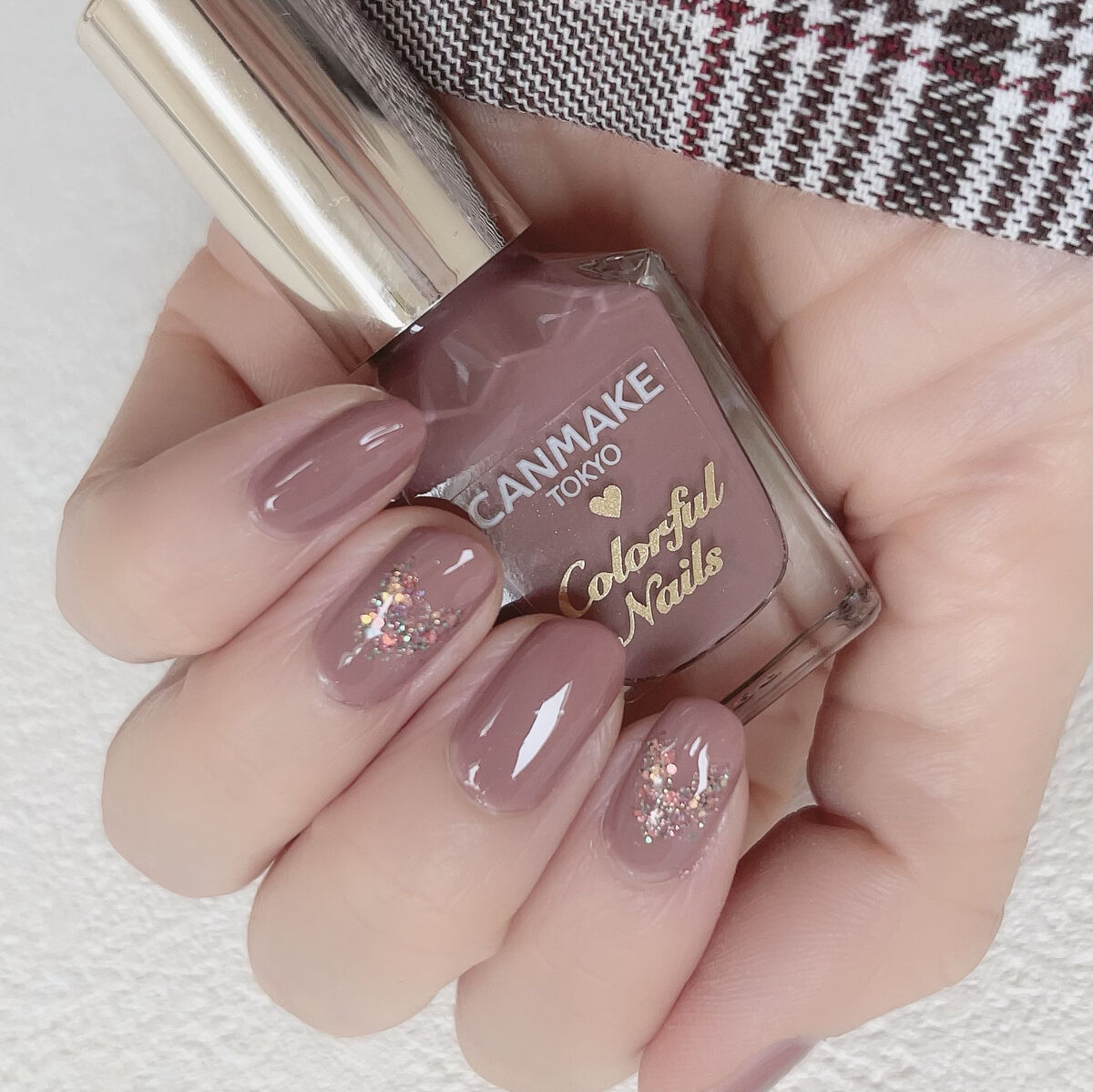 Somptueux(ソンプチュー) ネイルポリッシュ ST-NP-61/DAISO/マニキュアを使ったクチコミ（3枚目）