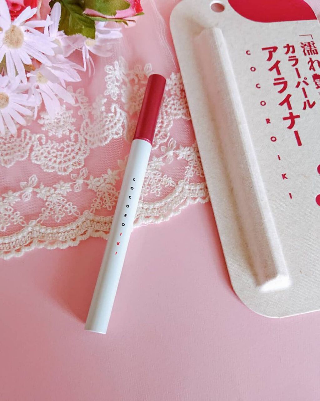 アイデザインライナー/COCOROIKI/リキッドアイライナーを使ったクチコミ（1枚目）