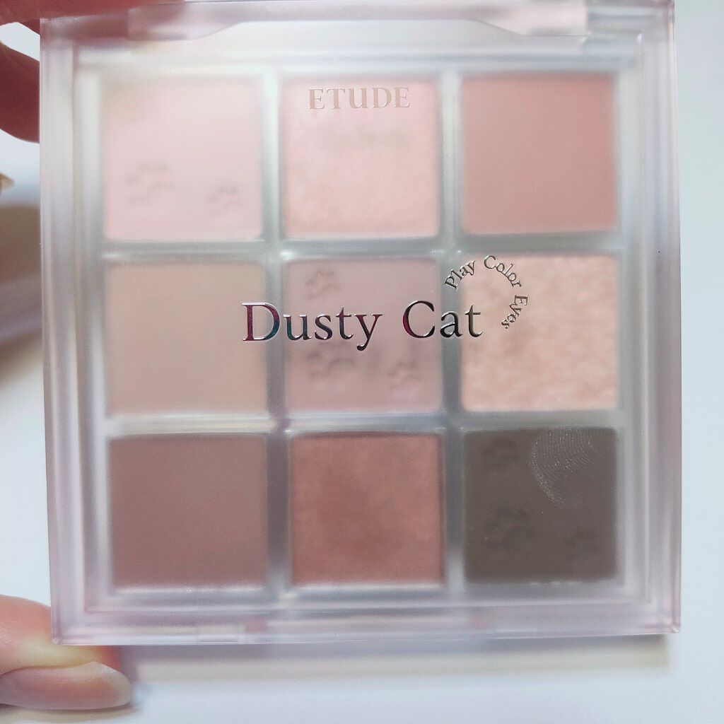 プレイカラーアイズ ダスティキャット/ETUDE/アイシャドウパレットを使ったクチコミ(2枚目)