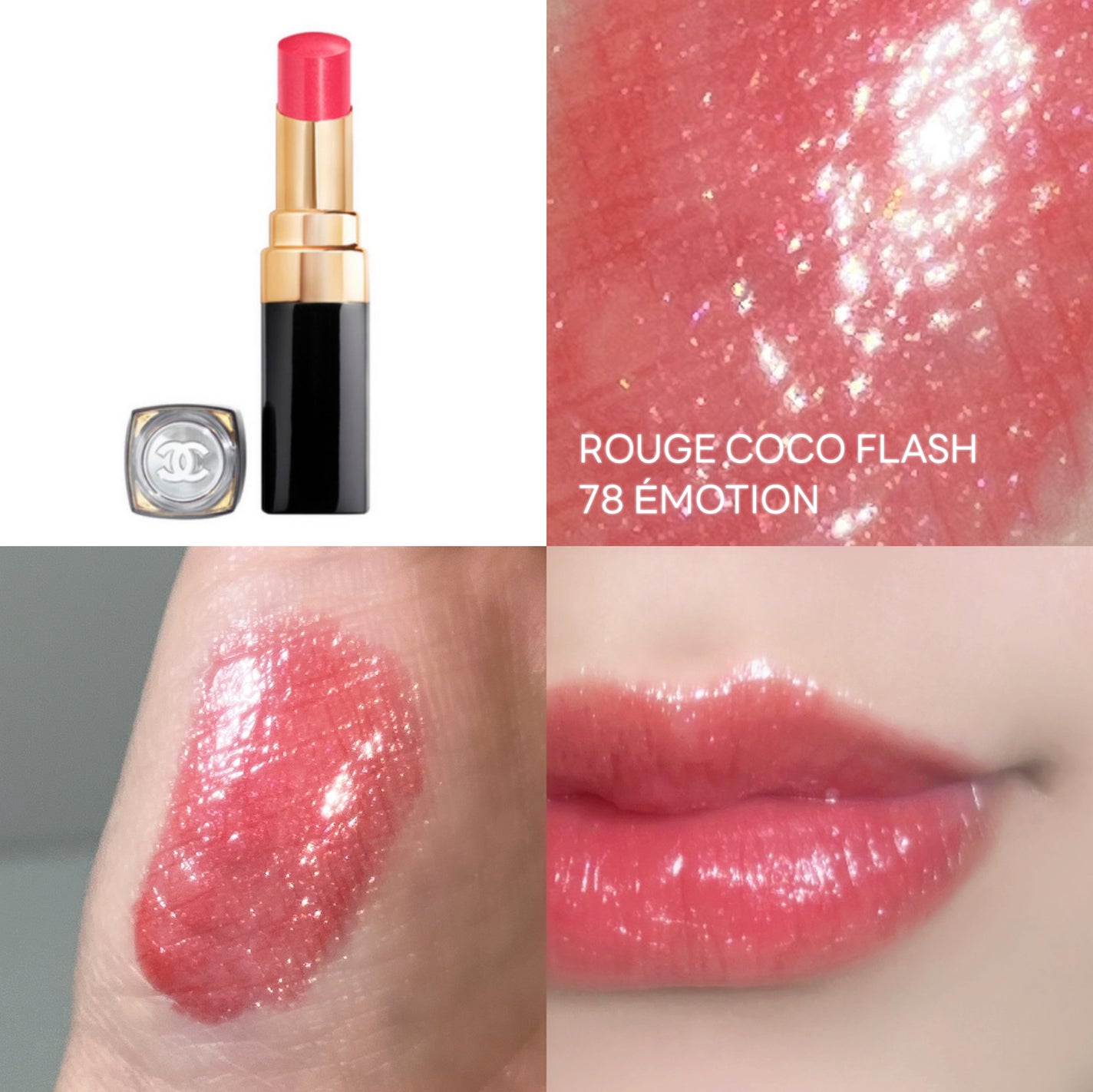 ルージュ ココ フラッシュ/CHANEL/口紅を使ったクチコミ(1枚目)