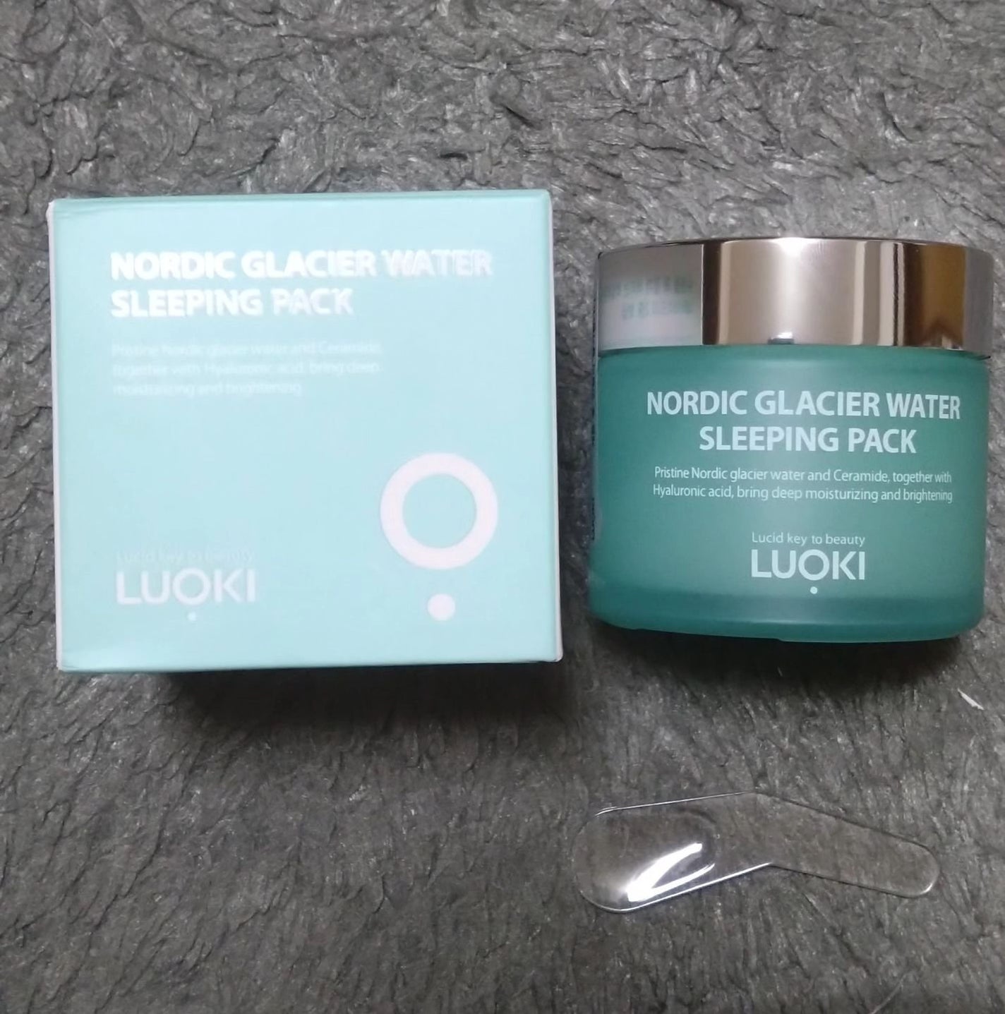 ノルディック氷河水スリーピングパック/LUOKI/フェイスクリームを使ったクチコミ(1枚目)