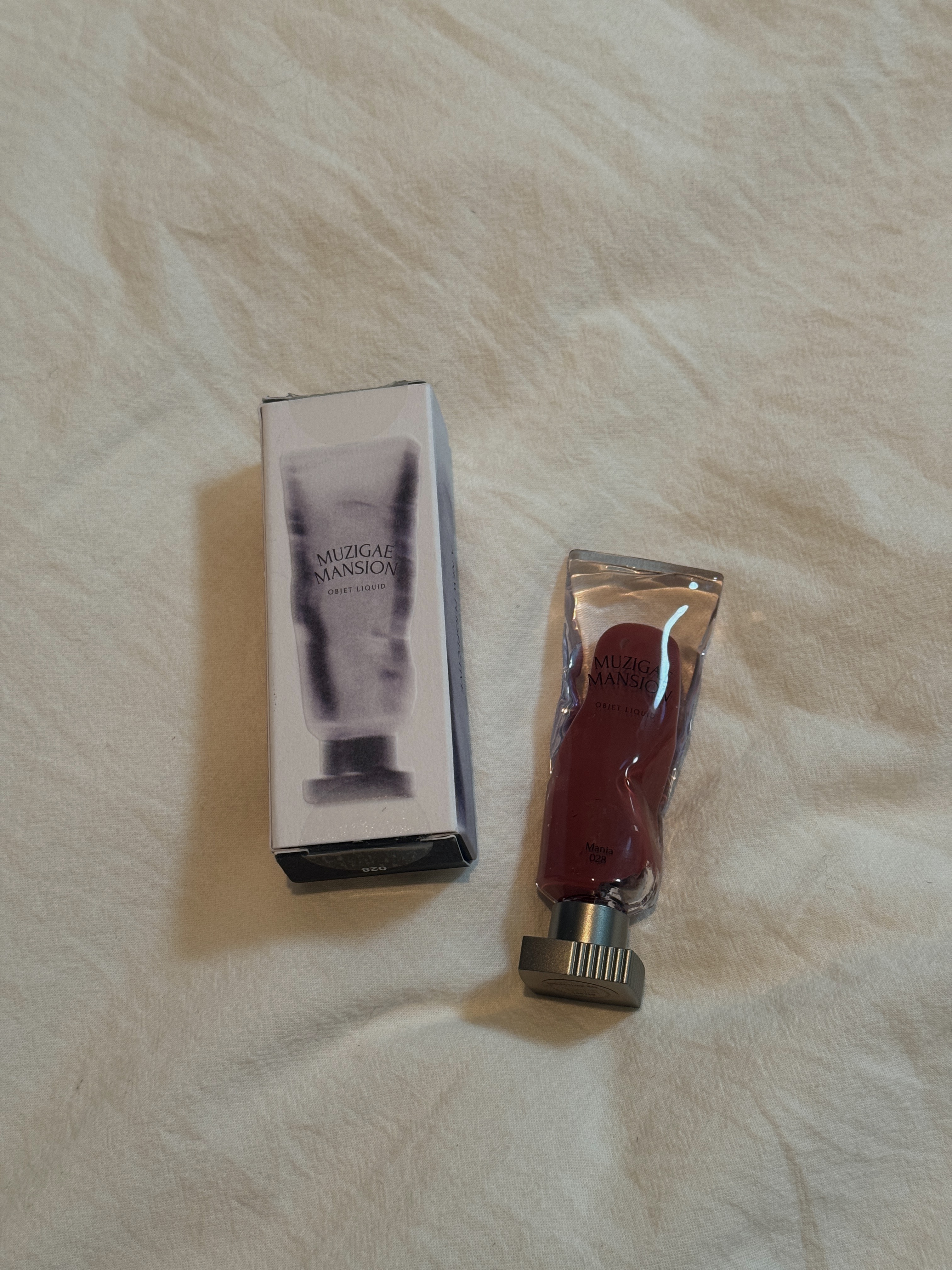 オブジェリキッド/MUZIGAE MANSION/口紅を使ったクチコミ（1枚目）
