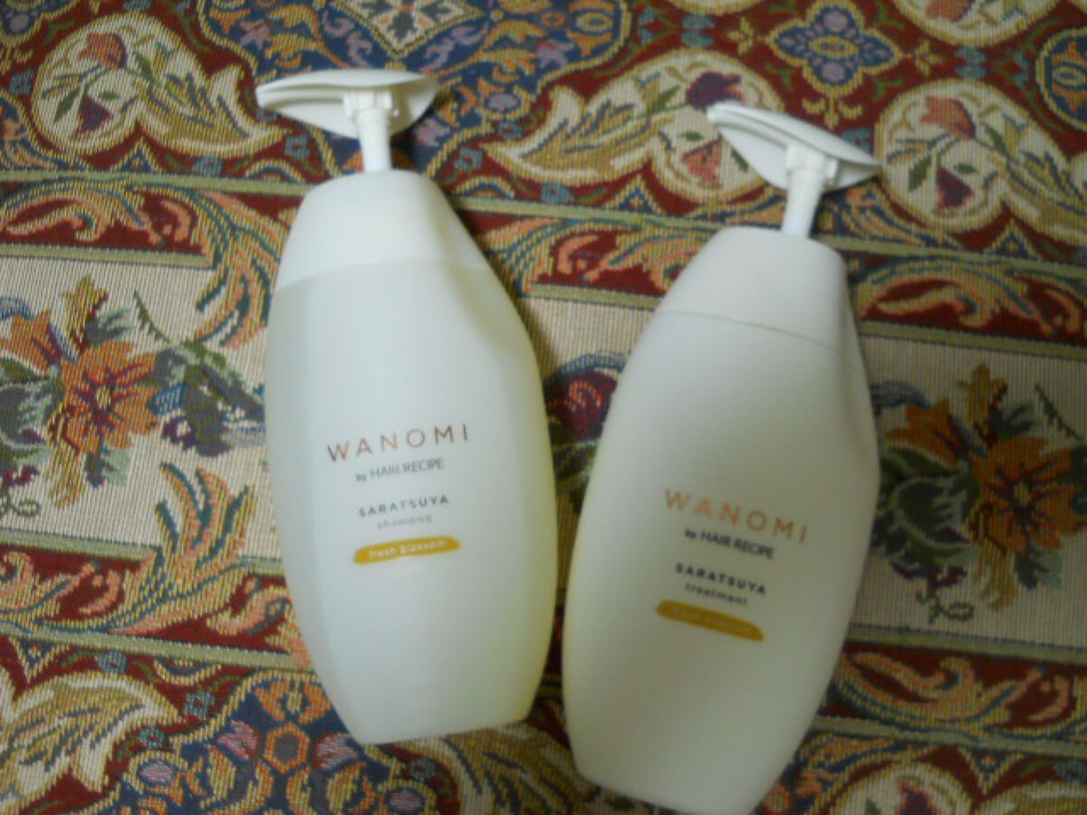 さらつや シャンプー／トリートメント/WANOMI/市販シャンプーを使ったクチコミ（2枚目）